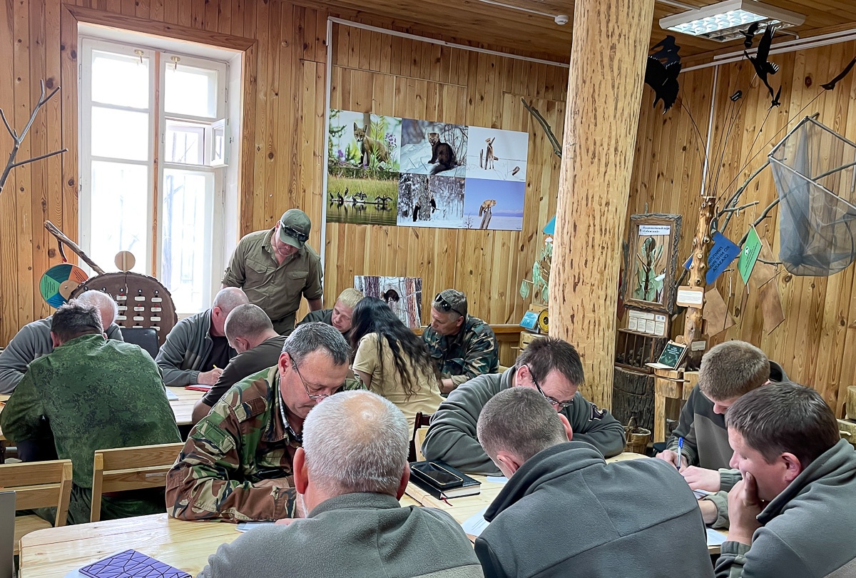 Обучение госинспекторов Национального парка «Себежский»