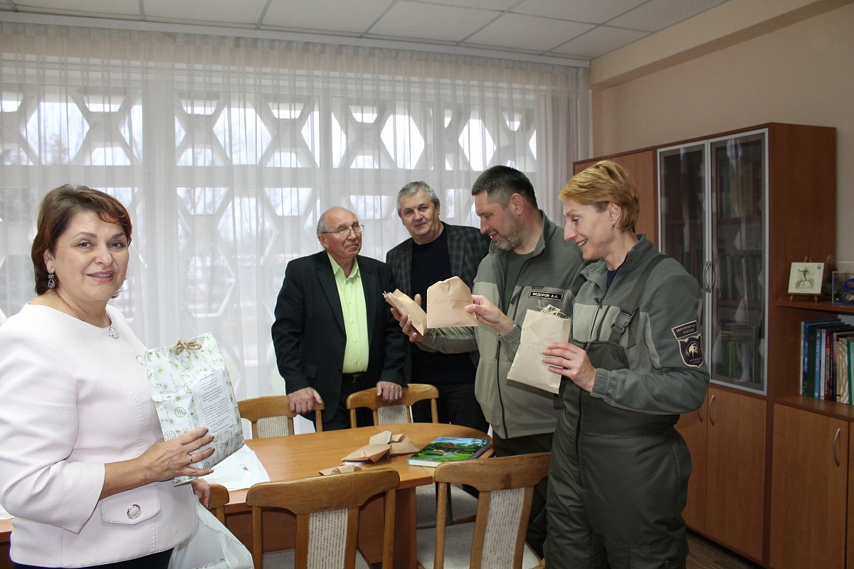 Рабочая встреча в Донецком ботаническом саду