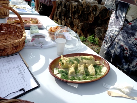 Конкурс готовых блюд из картофеля на фестивале Печеной картошки