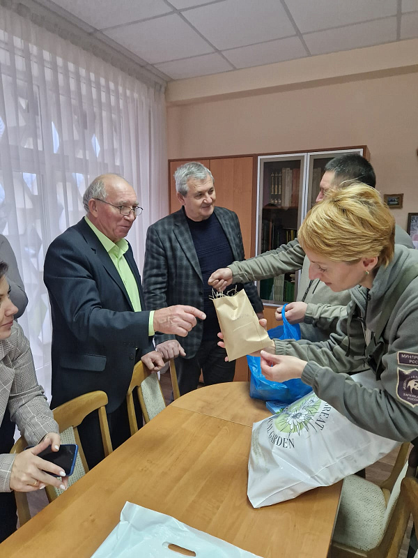 Рабочая встреча в Донецком ботаническом саду
